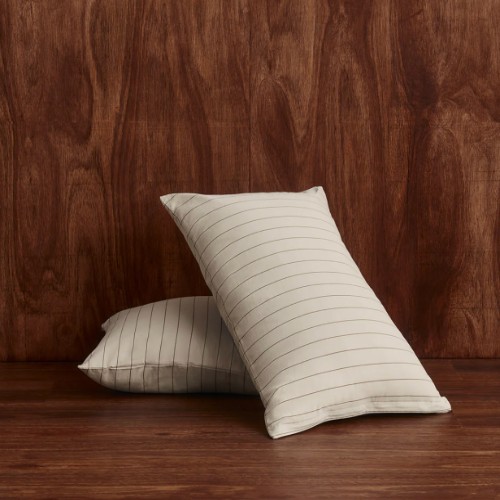 Linen Pillow Set - Cream